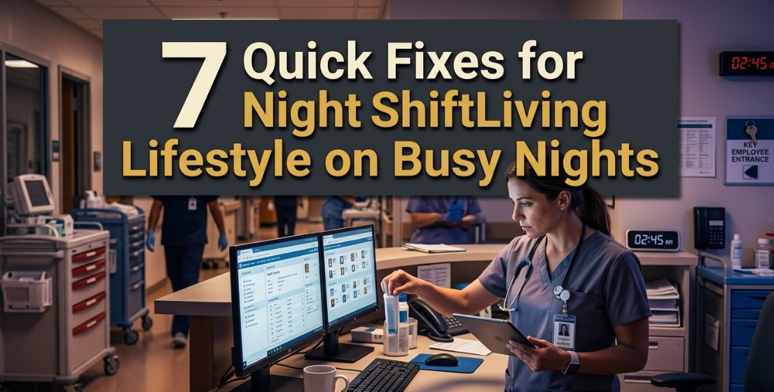7 Quick Fixes for NightShiftLiving