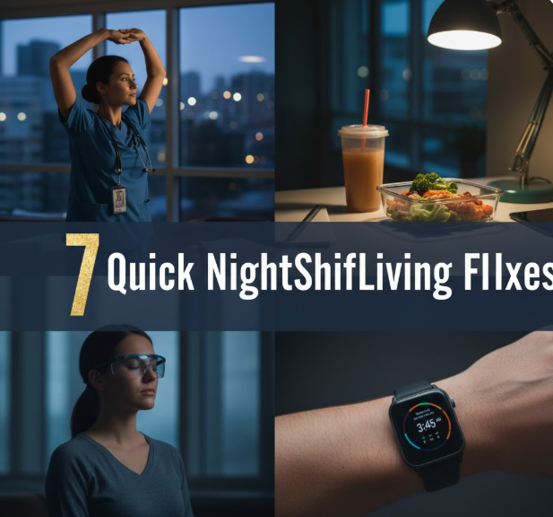 7 Quick NightShiftLiving Health Fixes